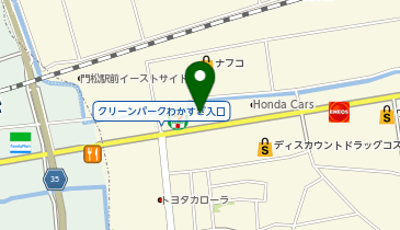 福岡ダイハツ販売粕屋店の地図画像