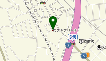 スズキ自販福岡スズキアリーナ筑紫野の地図画像