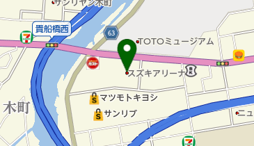 スズキ自販福岡スズキアリーナ小倉北の地図画像