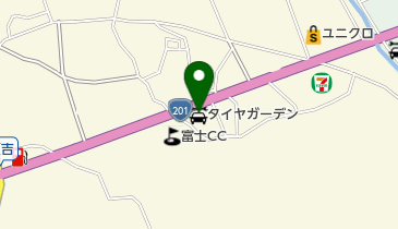 タイヤガーデン田川の地図画像