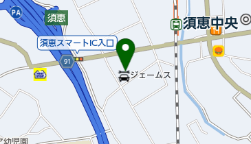 ジェームス須恵インター店の地図画像