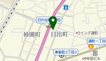 中村自動車商会の地図画像