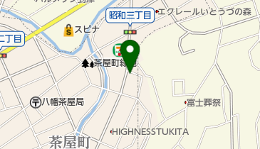 (有)みますモータースの地図画像