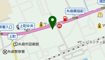 福井モータース(株)の地図画像