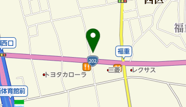 西南自動車工業の地図画像