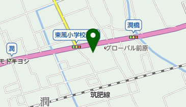 (株)高城自動車の地図画像
