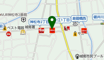 カーコンビニ倶楽部城南片江店の地図画像