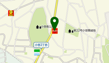 カーコンビニ倶楽部マスダ石油小笹店の地図画像