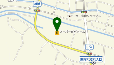 銀だこビバモール赤間店の地図画像
