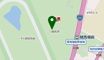 銀だこ小倉競馬場店の地図画像