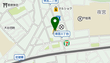 マクドナルド戸畑夜宮店の地図画像