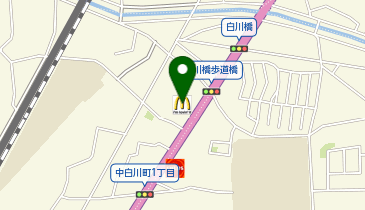 マクドナルド208大牟田店の地図画像