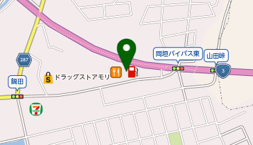 すき家3号岡垣店の地図画像