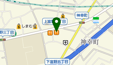 とんかつ濱かつ北九州小倉店の地図画像