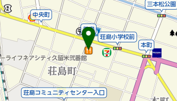 とんかつ濱かつ久留米荘島店の地図画像