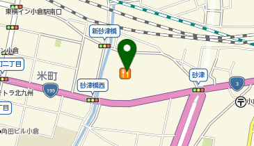 餃子の王将チャチャタウン小倉店の地図画像