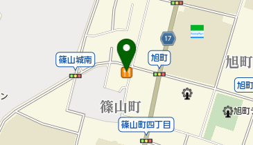 洋麺屋ピエトロ久留米篠山店の地図画像