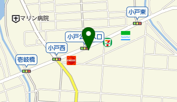 うどんウエスト小戸店の地図画像
