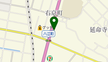生そばウエスト南大牟田店の地図画像