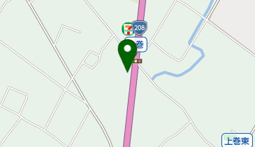 うどんウエスト大川店の地図画像