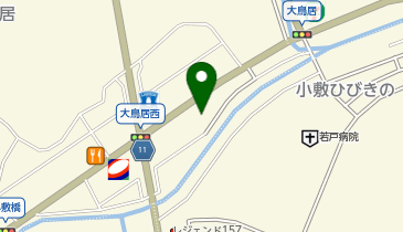 生そばウエスト大鳥居店の地図画像