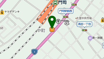CoCo壱番屋門司駅前店の地図画像