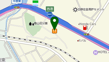 CoCo壱番屋小倉北区西港店の地図画像