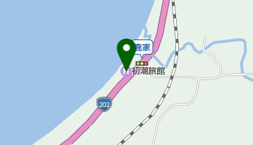 初潮旅館の地図画像