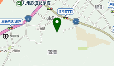 門司の長屋宿WABISABIの地図画像