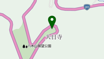 八木山展望公園の地図画像