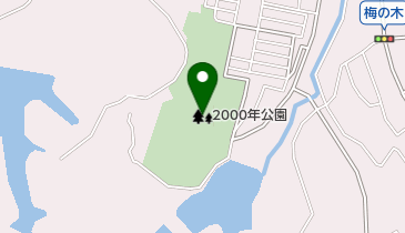 上大隈農園緑地公園の地図画像