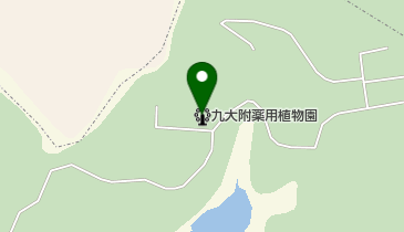 九州大学大学院薬学研究院附属薬用植物園の地図画像