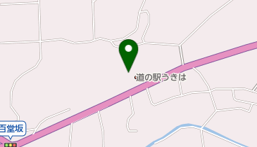 うきは市観光梨園の地図画像