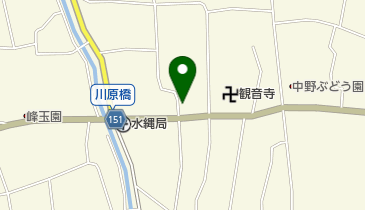 中野果実園の地図画像