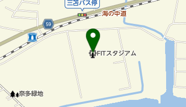 FITスタジアムの地図画像