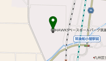 HAWKSベースボールパーク筑後の地図画像
