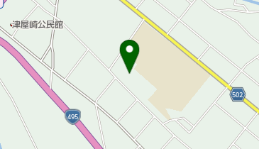 津屋崎体育センターの地図画像
