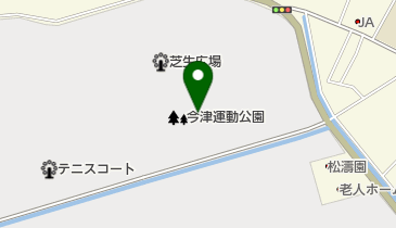 今津運動公園体育館の地図画像