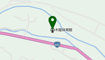 八女市木屋体育館の地図画像