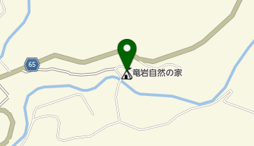 筑紫野市立竜岩自然の家の地図画像