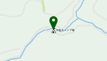 大杣キャンプ場の地図画像