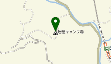 東峰村宝珠山岩屋キャンプ場の地図画像