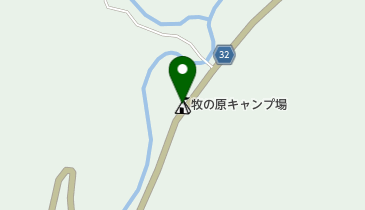 牧の原キャンプ場の地図画像