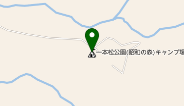 宇美町昭和の森キャンプ場の地図画像