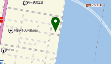 グランピング若戸大橋の地図画像