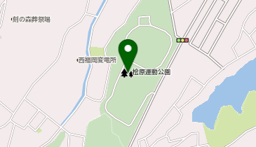 桧原運動公園テニス場の地図画像