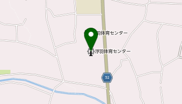 うきは市浮羽体育センターの地図画像