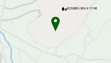 福津市総合運動公園なまずの郷テニスコートの地図画像