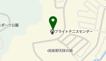 ブライトテニスセンターの地図画像
