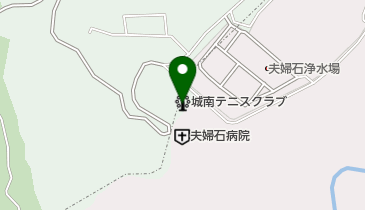 城南テニスクラブの地図画像